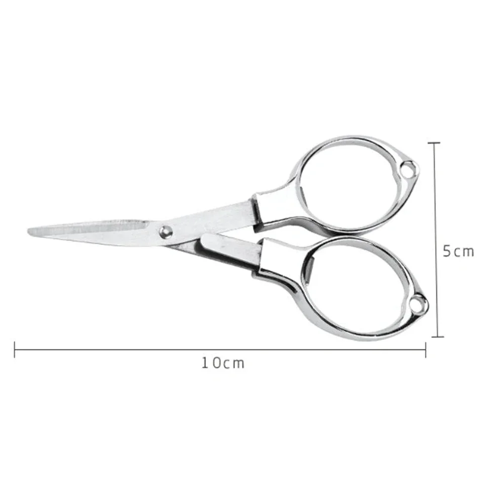Scissors Stainless Craft - ポータブルミニ折りたたみはさみステンレス鋼多機能カッター釣り糸縫製裁縫クラフトツール用