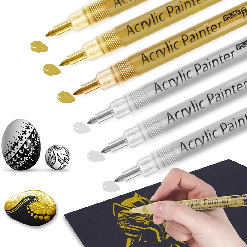 3 ピース/セット アクリルマーカー ペイントペン ブラック - Copic Marker Classic のレビューと価格
