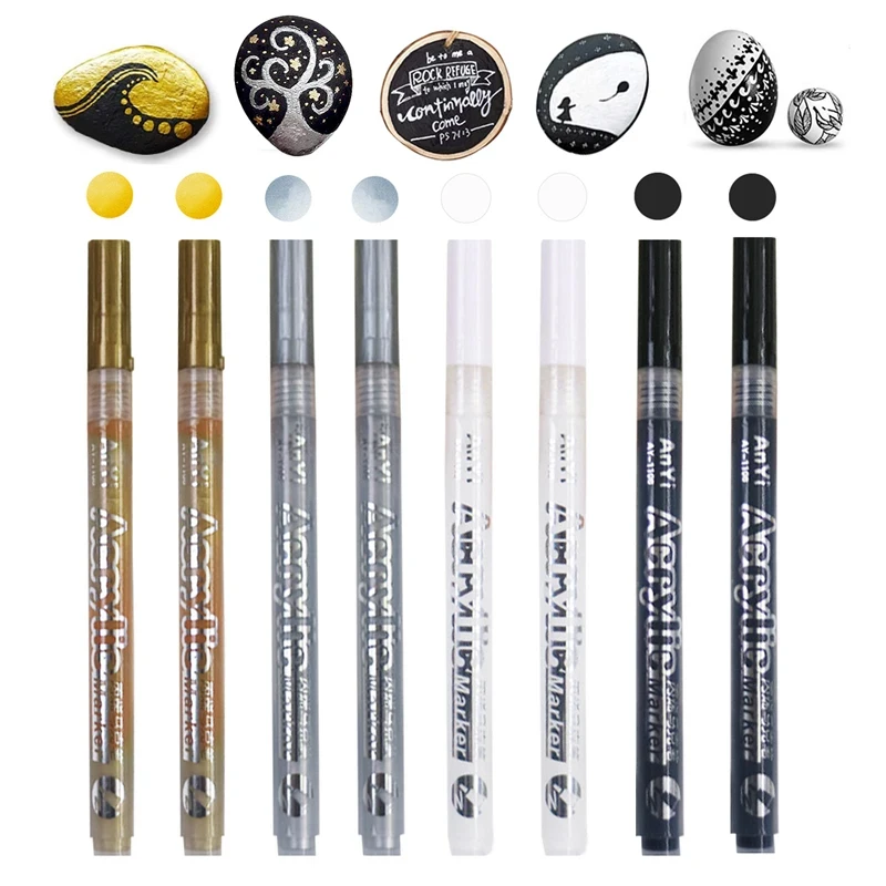 3 ピース/セット アクリルマーカー ペイントペン ブラック - Copic Marker Classic のレビューと価格