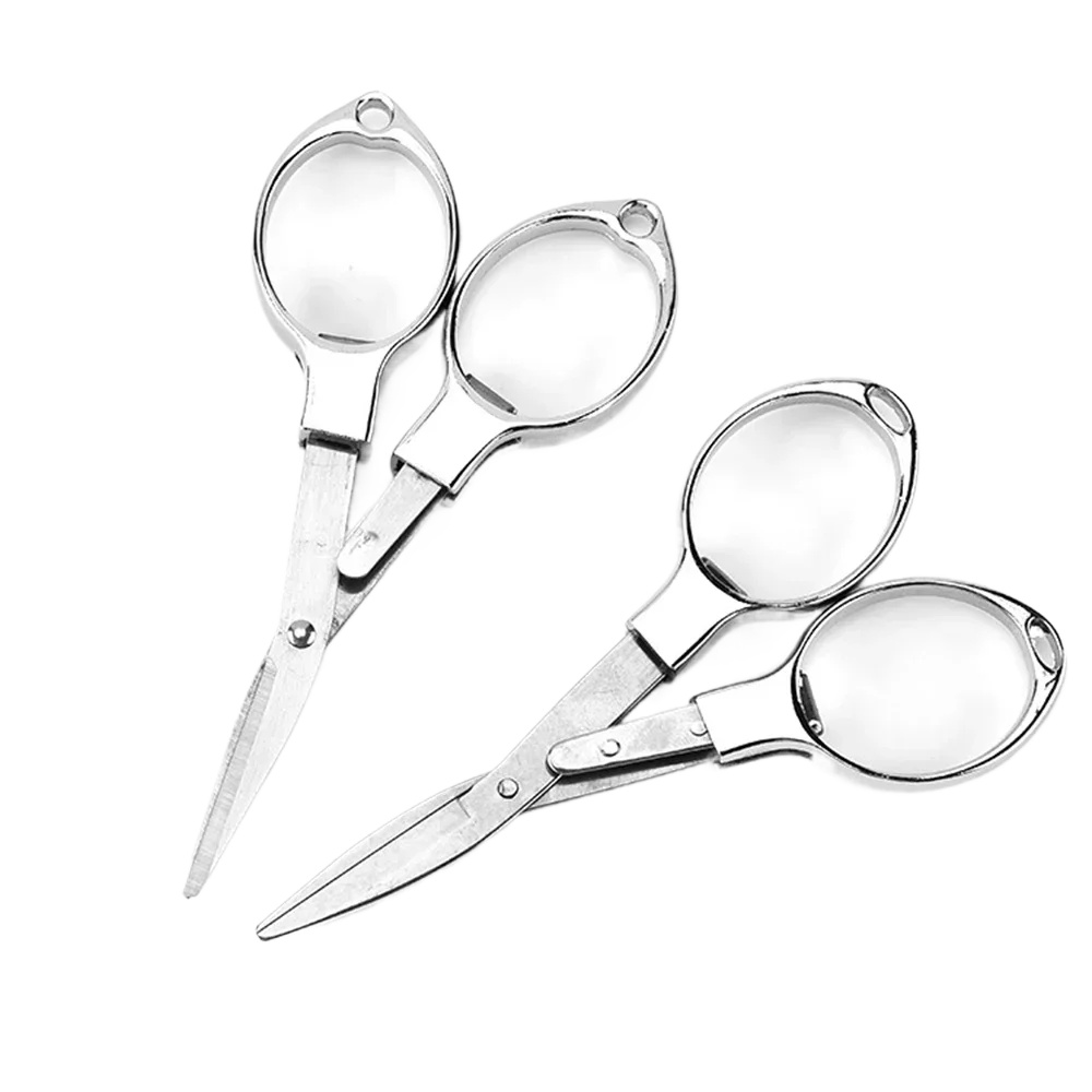 ポータブルミニ折りたたみはさみステンレス鋼多機能カッター釣り - Scissors Stainless Craft のレビューと価格