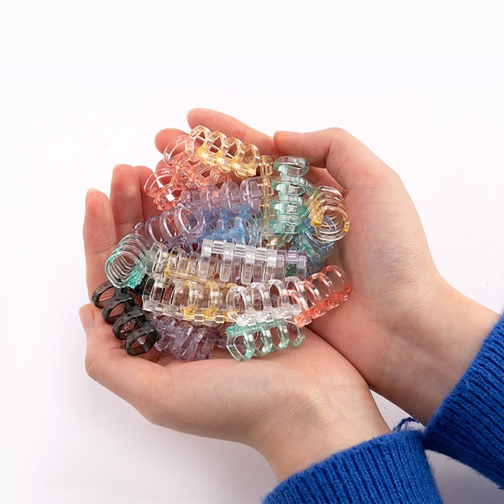 10個入りバインディングスパイン スナップ式スプリットバイン - Binding Comb Plastic のレビューと価格