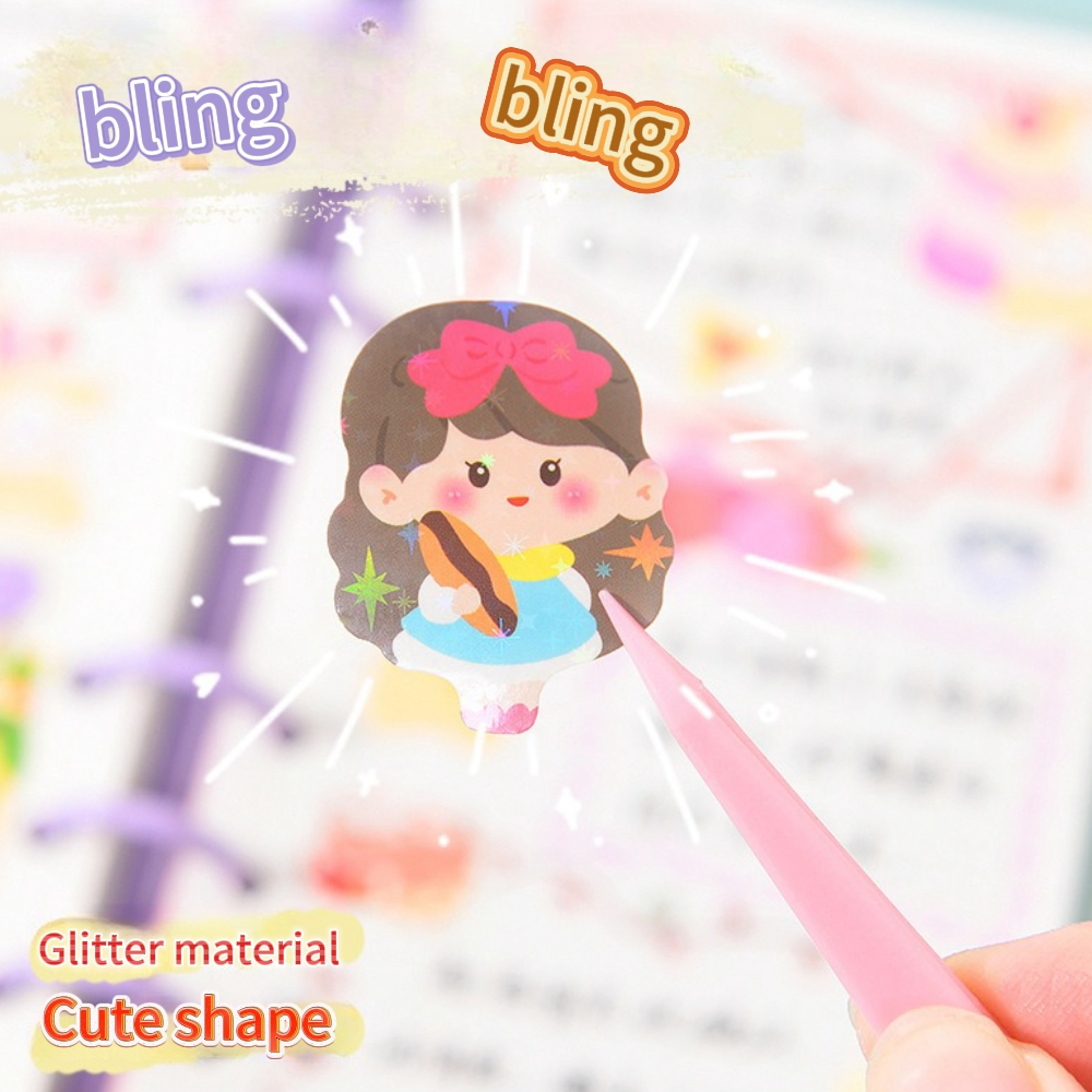 200p かわいいステッカー子供のためのかわいい文房具美的日 - Stationery Supplier のレビューと価格