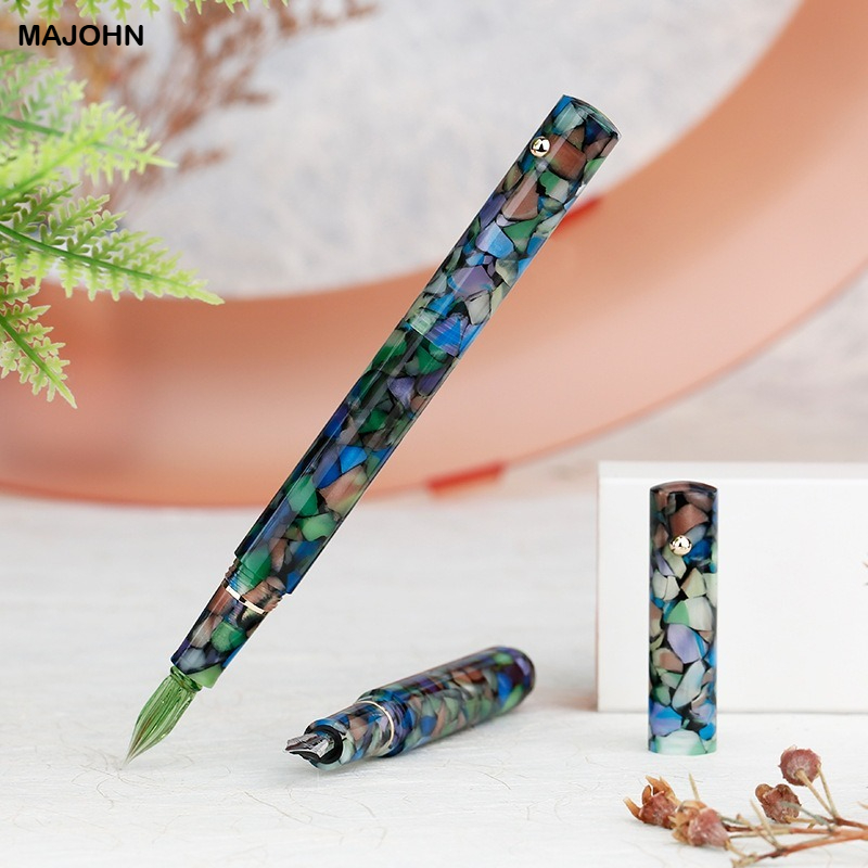 MAJOHN N8樹脂ガラスディップペンインクペン手作りペン - Stationery Supplier のレビューと価格