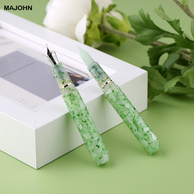 MAJOHN N8樹脂ガラスディップペンインクペン手作りペン - Stationery Supplier のレビューと価格