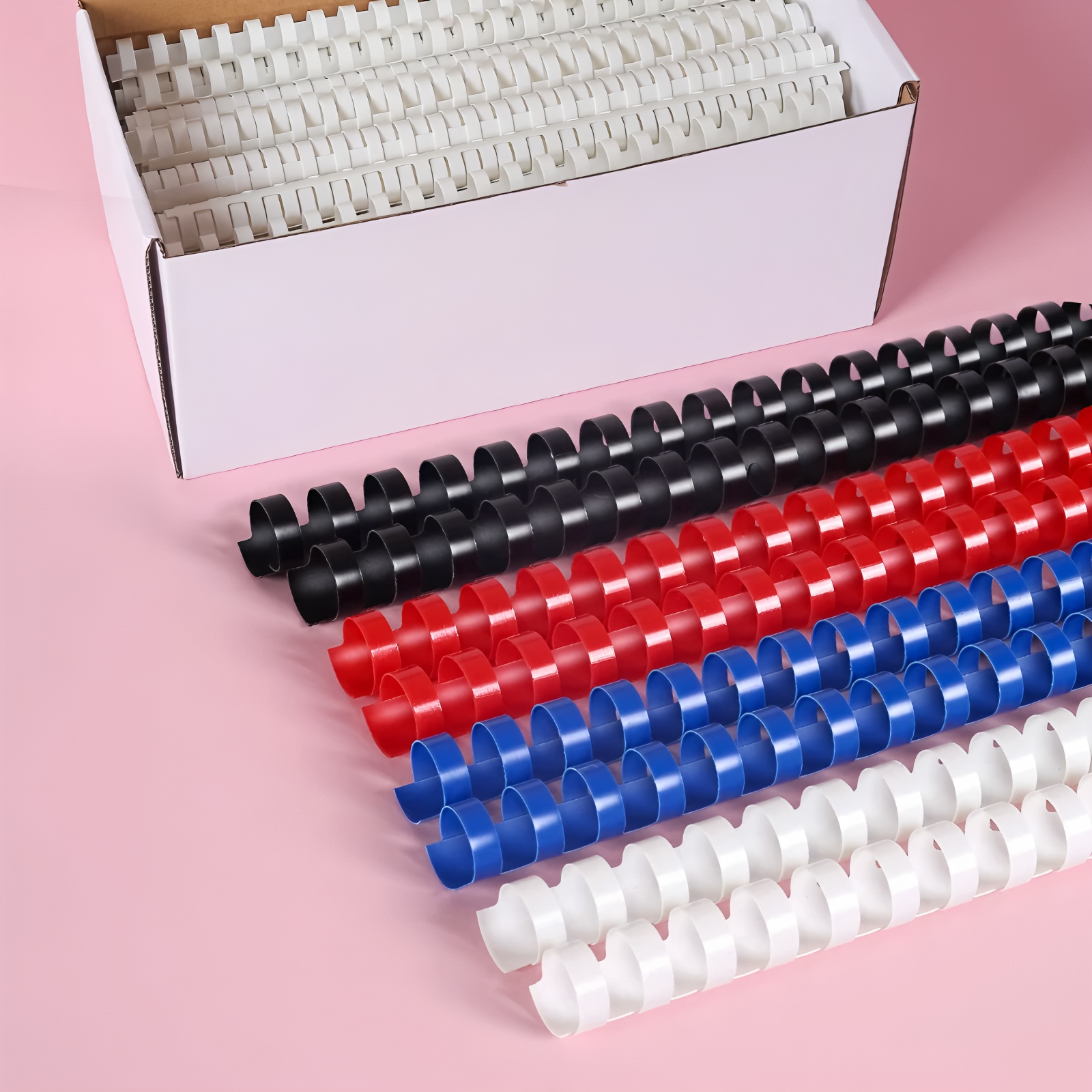 50/100個入り フルボックス ReadStar ホワイト - Binding Comb Plastic のレビューと価格