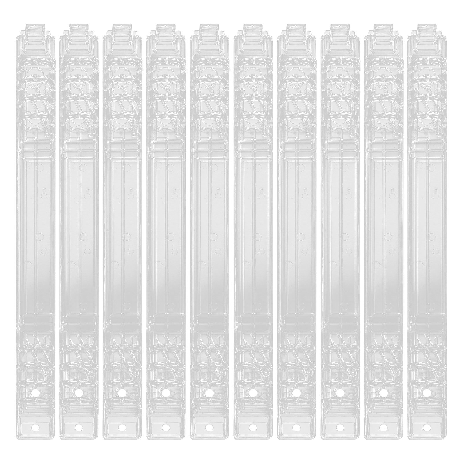 10個入りルーズリーフバインダーリング、スパイラルバインディ - Binding Comb Plastic のレビューと価格