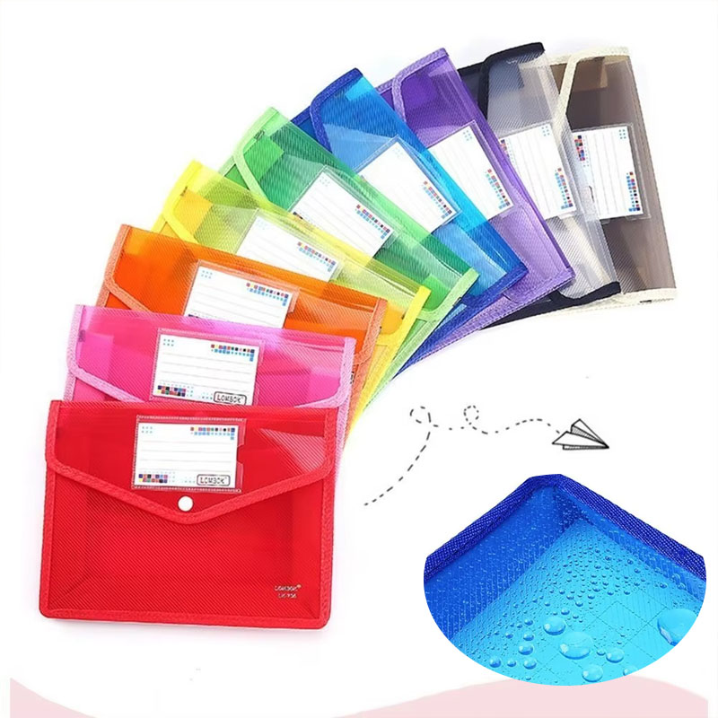 1-10 個防水 A4 A5 スナップボタンファイルフォルダ - Stationery Supplier のレビューと価格