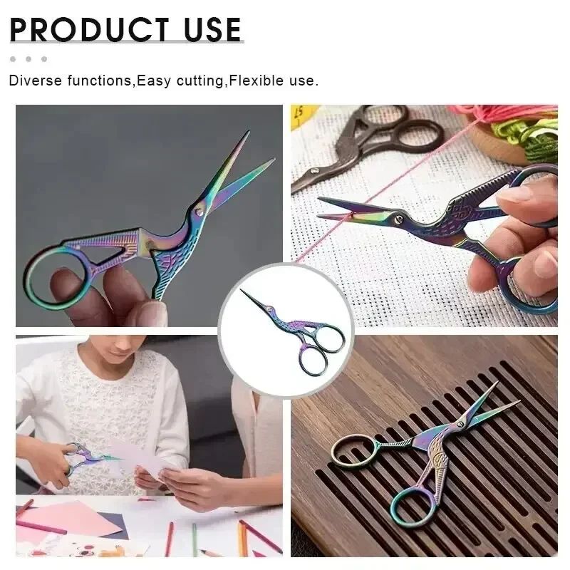 1pc ヨーロッパスタイルのメイクアップはさみ 9 センチメ - Scissors Stainless Craft のレビューと価格