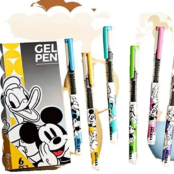 ディズニー ミッキー、ミニー、フレンズの格納式ニュートラルペ - Stationery Supplier のレビューと価格