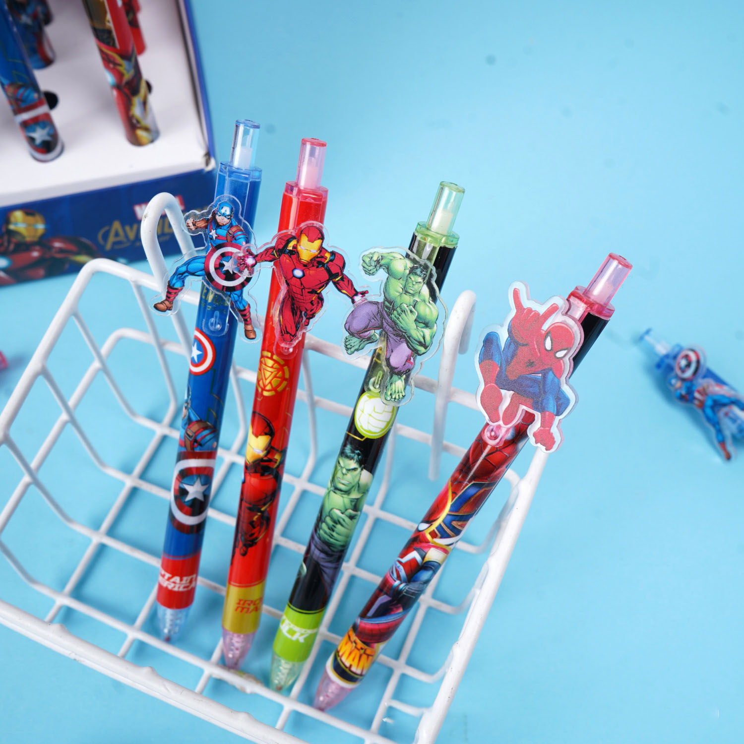 12/48 個マーベルゲルペン用速乾性ペン、学生用漫画ボール - Stationery Supplier のレビューと価格