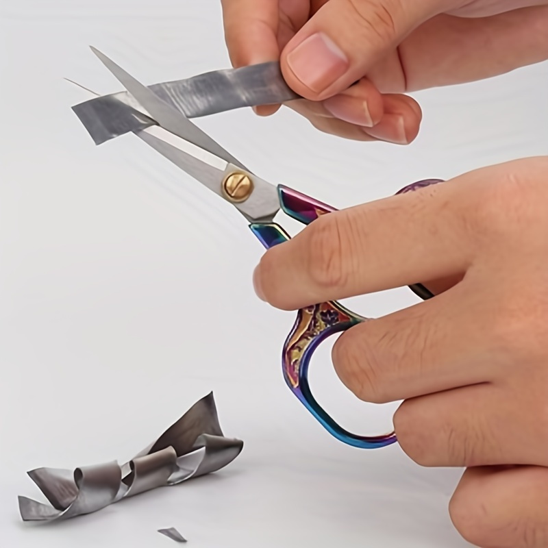 4個入りヴィンテージステンレススチール製刺繍＆裁縫用ハサミセ - Scissors Stainless Craft のレビューと価格