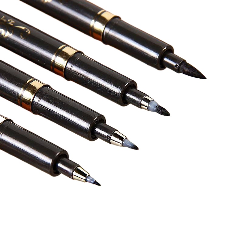 4 ピース/セット書道アートマーカーペンブラシペンアートマー - Supply Of Office Stationery のレビューと価格