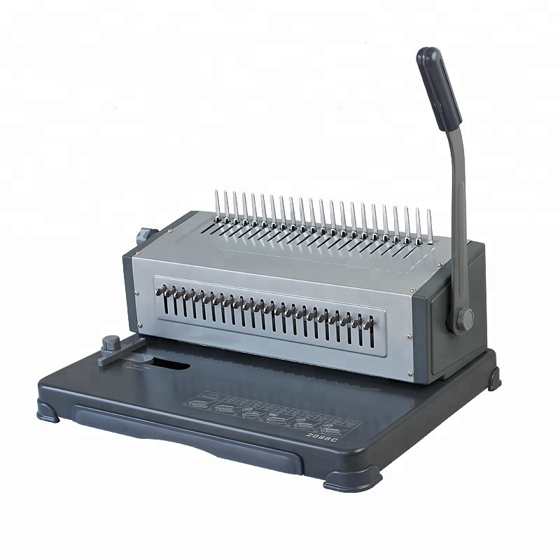 プラスチック製オフィス用A4手動製本機（WD-2088C） - Binding Comb Plastic のレビューと価格