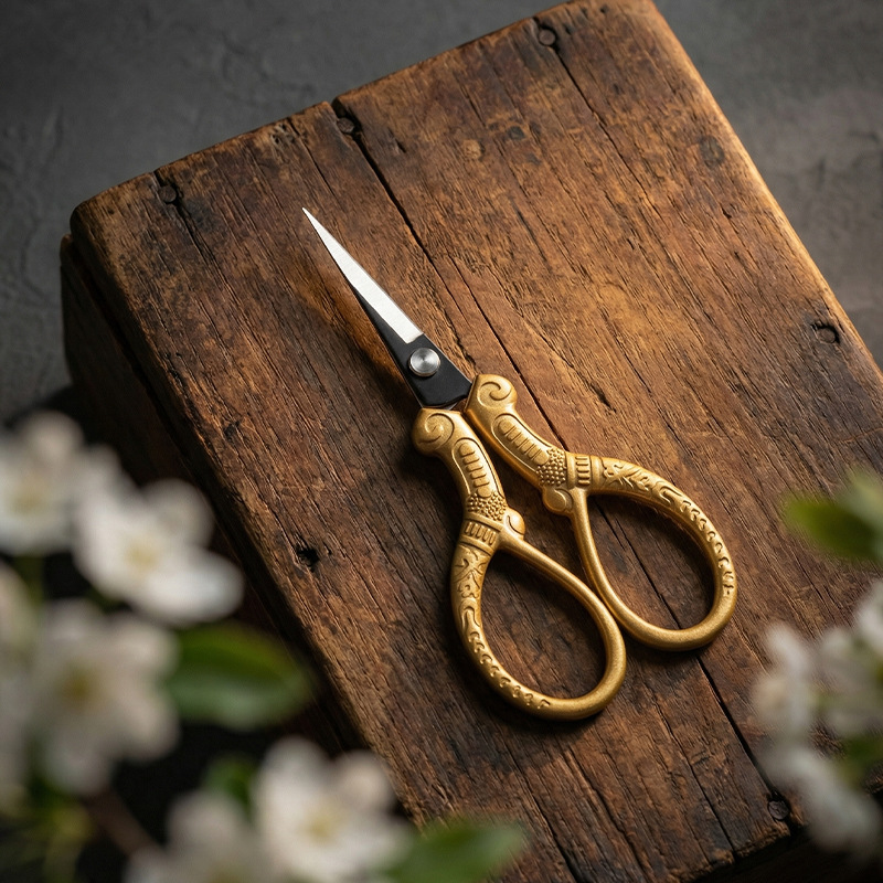 ヴィンテージステンレス製先細はさみ 家庭用小型クラフト裁縫糸 - Scissors Stainless Craft のレビューと価格