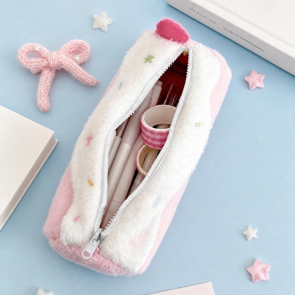 耐久性のあるペンケース 星柄刺繍 スイスロール型ペンバッグ  - Pen Pouch Roll のレビューと価格